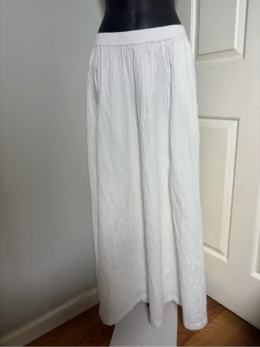 a new day White Maxi Skirt with Elastic Waistband - Picture 2 of 9